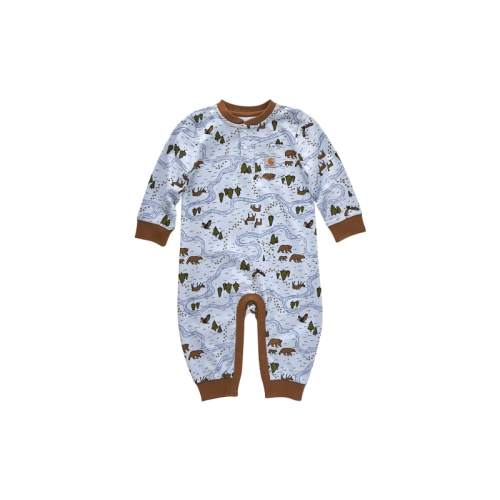 Carhartt Printed Long-Sleeve Coveralls for Babies