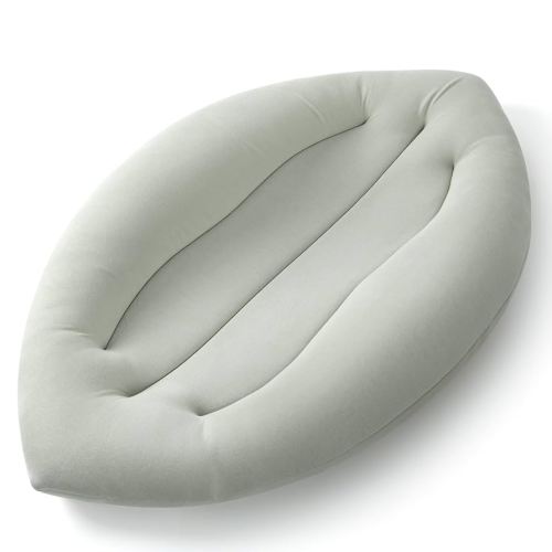 Baby Lounger for Newborn: Skin-Friendly & Breathable for 0-12 Months Infant Tummy Time & Playtime - Portable & Lightweight for New Parents Home Use & Travel
