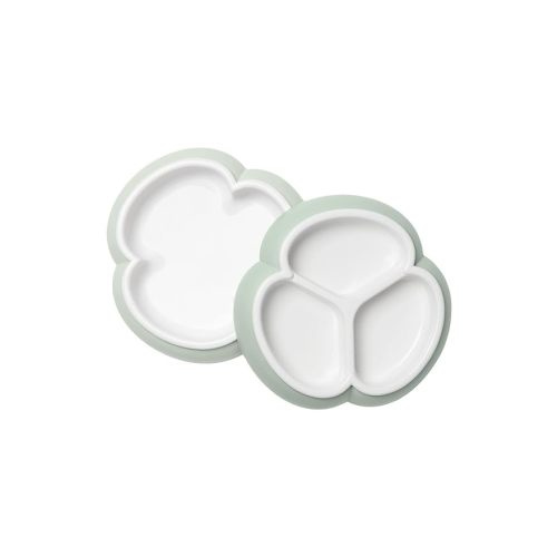 BabyBjörn Baby Plate Set, 2 Pack, Powder Green