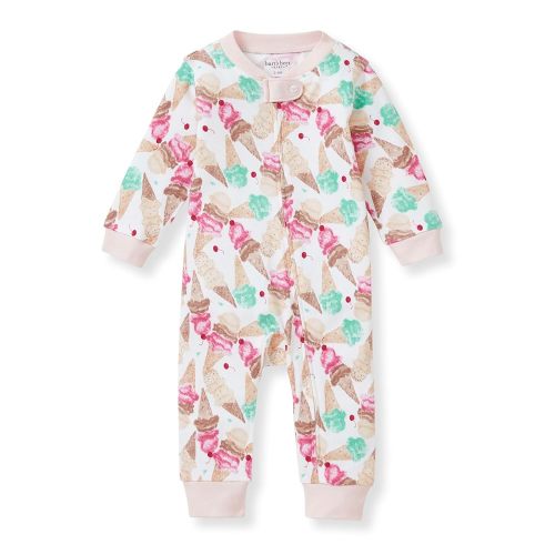 Burt's Bees Baby baby-girls Sleep and Play Pajamas, 100% Organic Cotton, One-piece Footless Pajamas