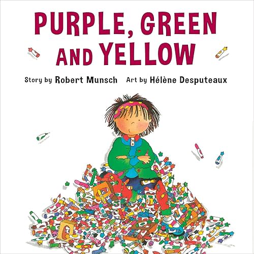 Purple, Green and Yellow - Mini Book Paperback – Picture Book, May 1 1992