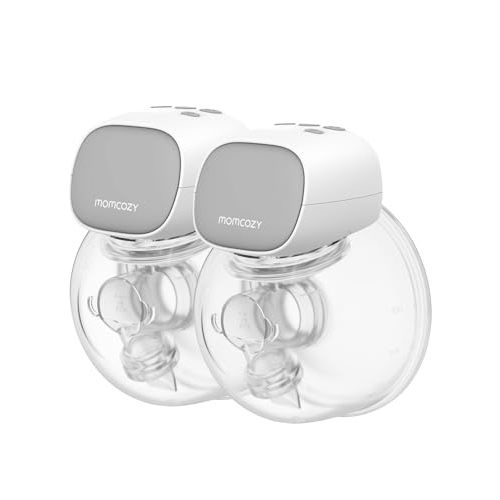 Momcozy S9 Pro Wearable Breast Pump – Enhanced Hands-Free Convenience with Long-Lasting Battery and LED Display, 24mm