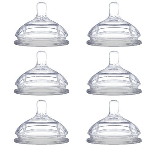 Comotomo Silicone Replacement Nipple, Medium Flow, 3-6 Months, 2 Count