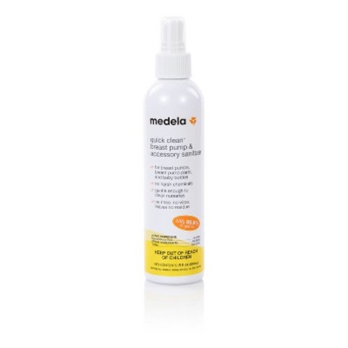 Medela Quick Clean Breast Pump & Accessory Sanitizer Spray - 8oz