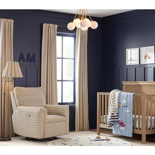 Classic Linen Window Look Blackout Set | Pottery Barn Kids