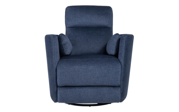 Ryder Indigo Manual Swivel Gliding Recliner
