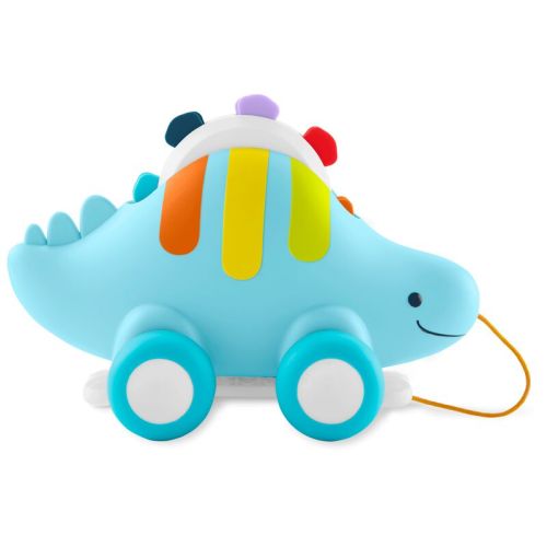 Blue Baby Explore & More Dinosaur 3-in-1 Baby Musical Pull Toy | skiphop.com