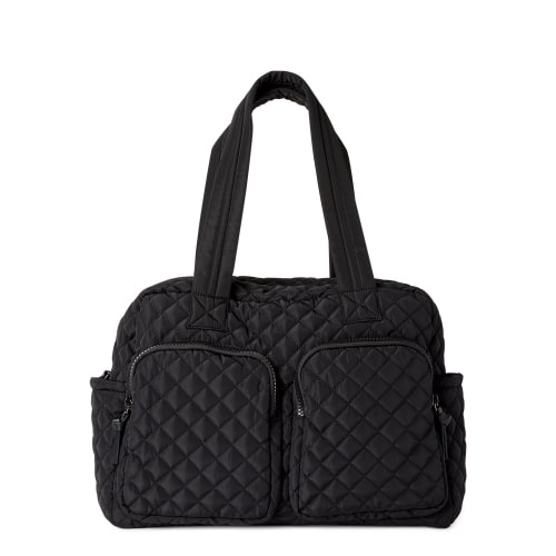 No Boundaries Women's Double Pocket Weekender Black
