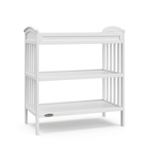 Graco Benton Changing Table with Water-Resistant Changing Pad White