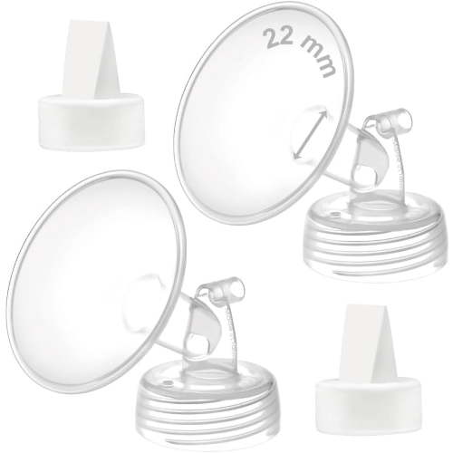 Maymom 22 mm Wide Neck Flange Duckbill Valve Compatible with Spectra S1 S2 SG Pumps Motif Luna; Not Original Spectra Replacement Pump Parts
