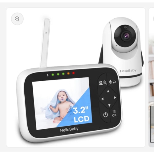HelloBaby HB6336 On-The-Go Video Baby Camera Monitor