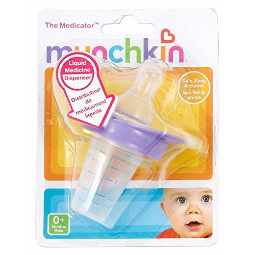 Munchkin Inc. - The Medicator Liquid Medicine Dispenser 0 Months+ - 1 Pack (Color May Vary)