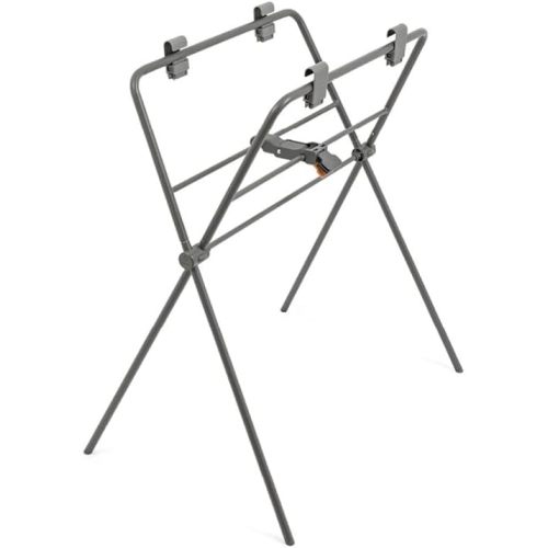 Stokke Flexi Bath Stand, Grey - Made to Fit Flexi Bath - Not Compatible Flexi Bath X-Large - Best for Newborns Up to 21 lbs
