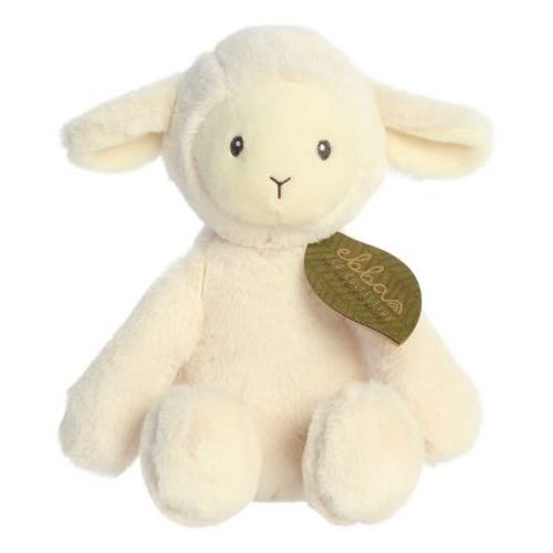 ebba Large Lamb Eco ebba Eco-Friendly Baby Stuffed Animal White 12.5"