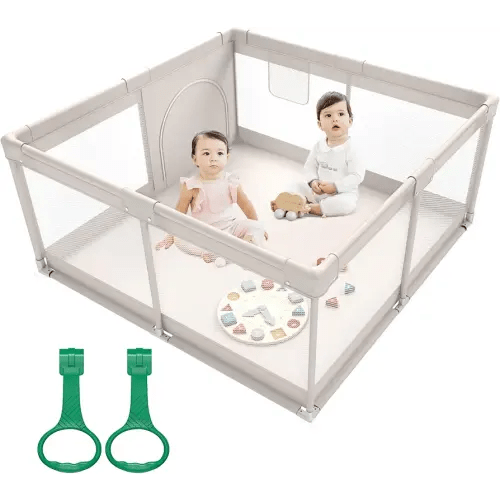 Baby Playpen,Playpen for Babies and Toddlers, Play Pen for Kids, Play Pen for Babies and Toddlers (47 * 47 inch playpen Without mat)