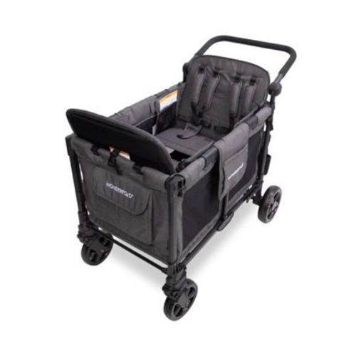 WONDERFOLD W4 Elite Pro Wagon Stroller - Charcoal Gray