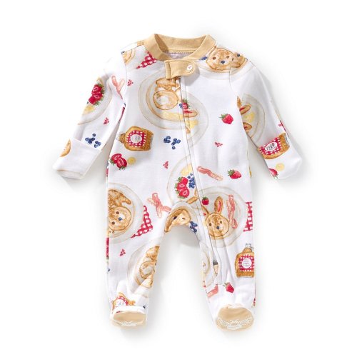 Burt's Bees Baby Boys Newborns 9-Months Easter Breakfast Organic Cotton Pajamas