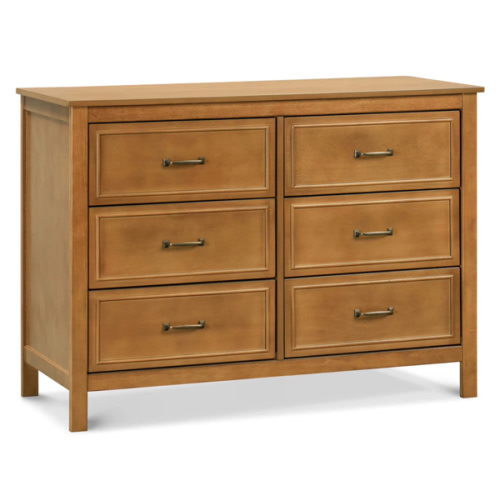 Charlie 6-Drawer Double Dresser Chestnut