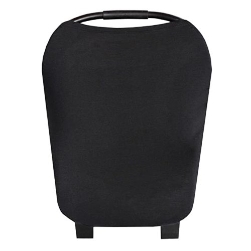 Copper Pearl Multi-Use Cover: Car Seat Covers, Nursing Cover, and Stroller Cover for Sun - Stretchy Fabric, All-Season Use, Stylish Designs, Easy Access for Moms - Midnight