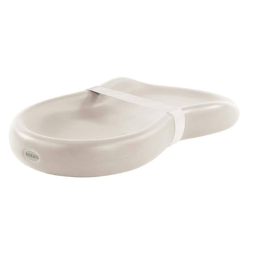Keekaroo Peanut Changer Baby Vanilla– The Original Made in USA Easy-to-Clean Changing pad and The only Shell Over Foam, Fully Water Repellant