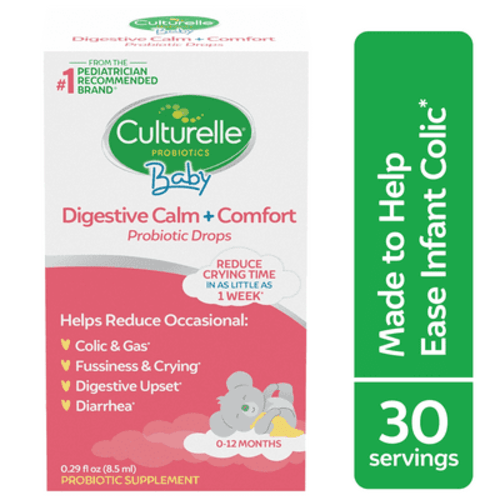 Culturelle Baby Digestive Calm, Probiotic + Chamomile Drops, Colic Relief, 0-12 months
