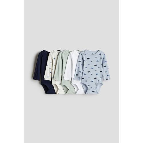 5-PACK LONG-SLEEVED BODYSUITS