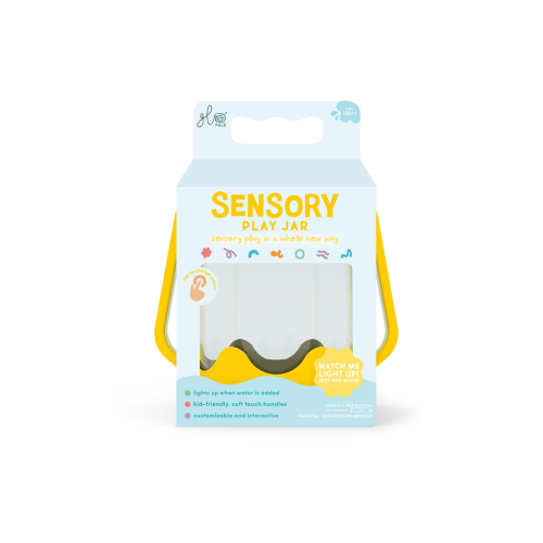 Jellystone Glo Pal Sensory Jar Yellow