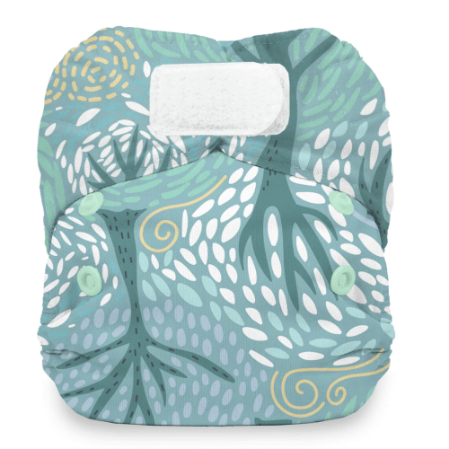 Natural Newborn All in One - Hook & Loop - Breezy