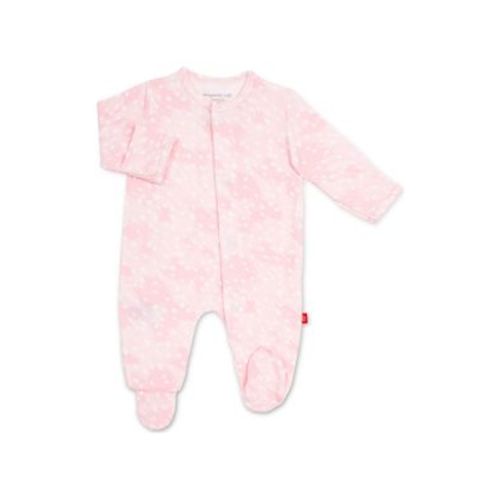 Baby Girls Printed Footie Pajamas