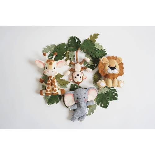 Baby mobile Safari/ Nursery Mobile / Crib Mobile Baby / Baby Shower Gift / Mobile for Cribs / Nursery Decor / Crot Mobile