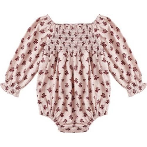 Cora Blush Flower Switt Dot Bodysuit