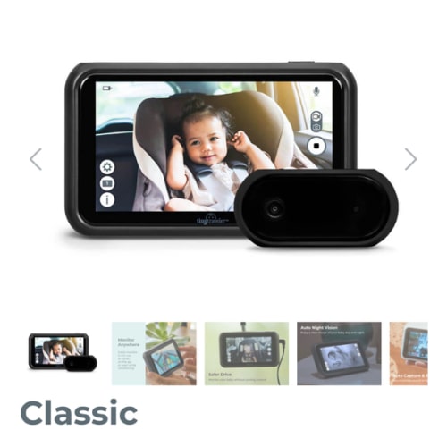 Tiny Basic - HD Baby Car Camera Monitor System - Tiny Traveler