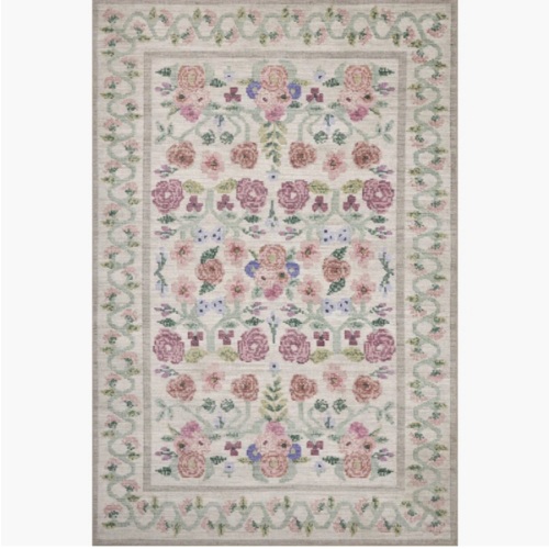 Rifle Paper Co. x Loloi Rosa Ivory Area Rug & Reviews | Wayfair