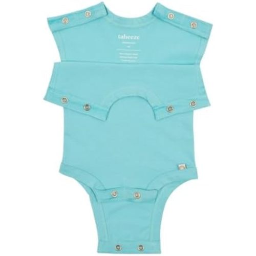 Bottom-Up Baby Bodysuit, Onesie with Top Snaps, As Seen on Shark Tank, 100% GOTS Organic Cotton, Boy/Girl Clothes