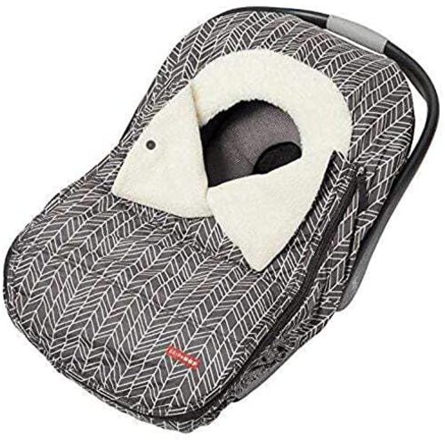 Skip Hop Winter Car Seat Cover, Stroll & Go, Grey Feather