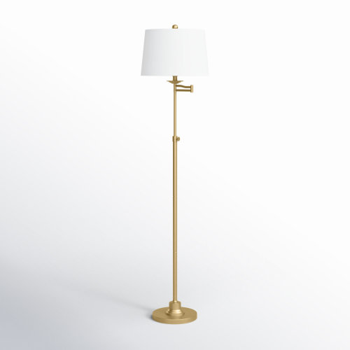 Rosalie 64.25'' Swing Arm Floor Lamp