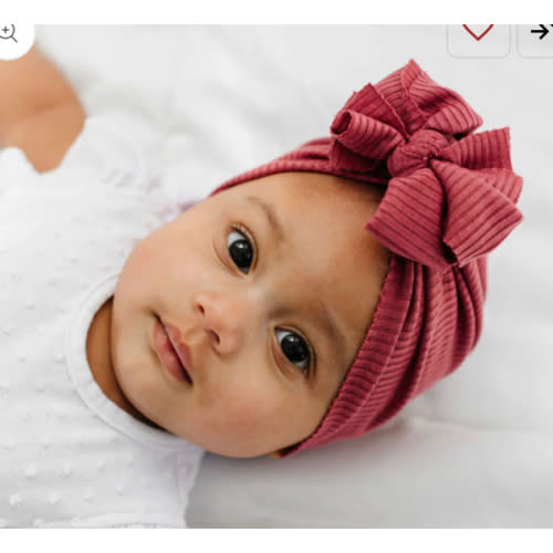 Briella | Mauve Rose | Brushed Rib Headwrap
