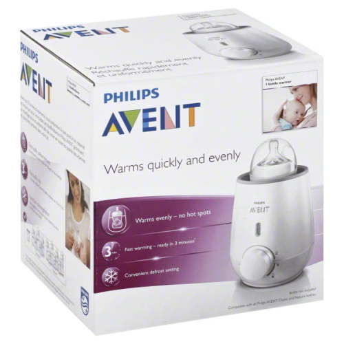 Philips Avent Fast baby bottle warmer and baby food warmer, SCF355/00