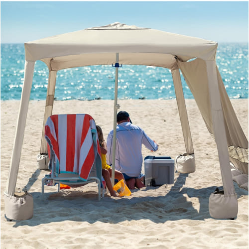 Beach Cabana -  vintage beige