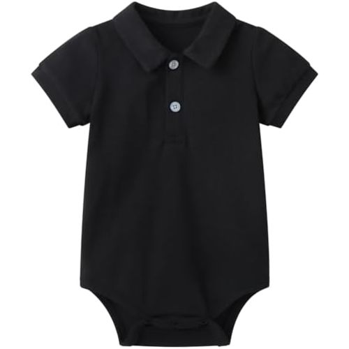 pureborn Baby Boys Girls Bodysuit Super Soft Cotton Romper 0-3 Months