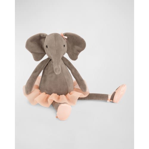 Dancing Darcy Plush Elephant, Brown
