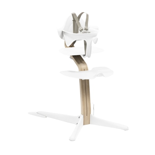 Stokke Nomi High Chair Bundle - Natural / White