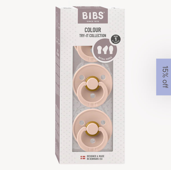 BIBS Try-It Collection 3-Pack - Blush: Stylish Variety – Bibsworld store US