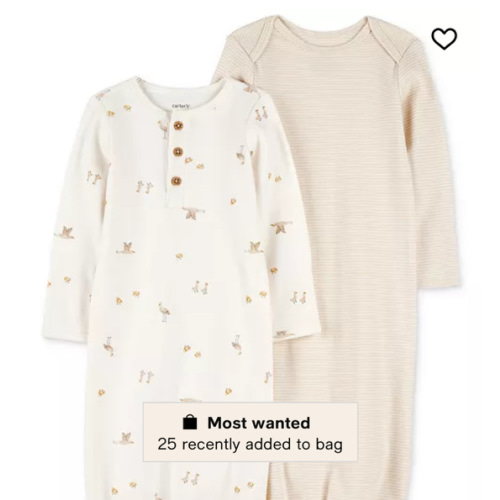 Https://www.macys.com/shop/product/carters Baby 2 Pk. Cotton Sleeper Gowns?ID=21030989 - Macy's