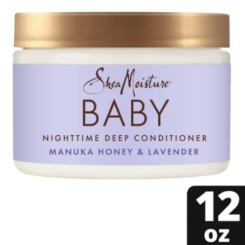SheaMoisture Baby Manuka Honey & Lavender Nighttime Deep Conditioner - 12 fl oz
