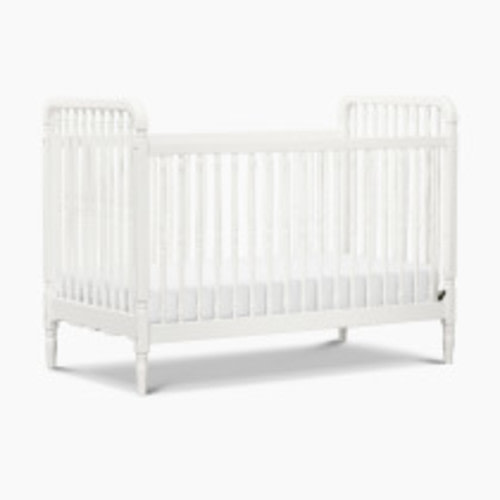 Namesake Liberty 3-in-1 Spindle Crib with Toddler Bed Conversion Kit - Warm White