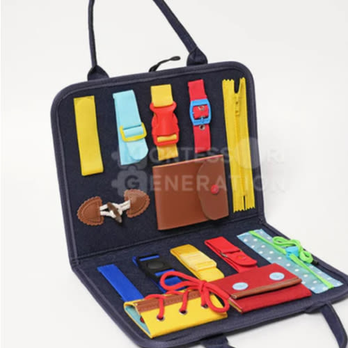 Buy Montessori Soft Felt Busy Board Online I Montessori Generation