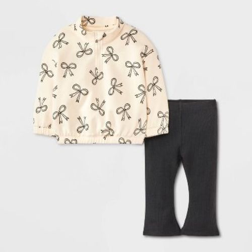 Baby Girls' 2pc Fleece Sweatshirt & Jogger Pants Set - Cat & Jack™