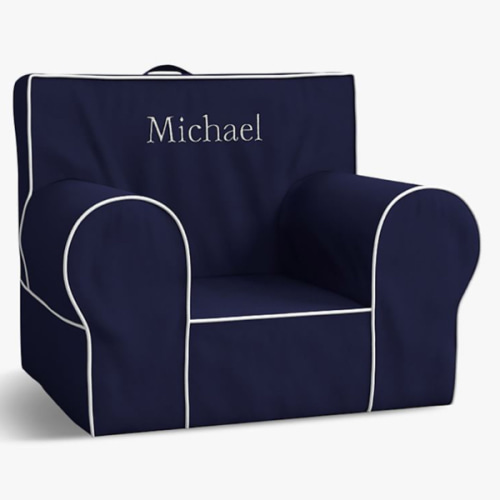 Anywhere Chair®, Navy with White Piping