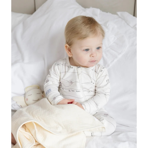 Early Sunday Morning PJ Footless Onesie Bamboo – Holy Pals